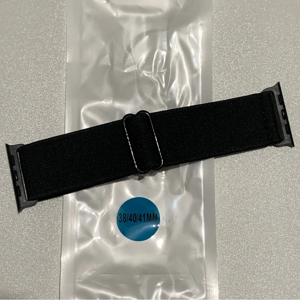 Stretchy Nylon Bands Compatible with Apple IWatch 38mm 40mm 41mm set of 3